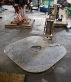 5000 lb. CoilMate #EZ5048, pallet type uncoiler, 48" outside dimension, 15"-20" ID, #3678 - Image 8