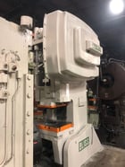 75 Ton, Bliss #C75, OBI press, 4" stroke, 15" Shut Height, 3.5"adj., 24" x 36" bed area, 45 SPM, air clutch & - Image 2