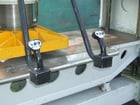 25 Ton, Schwabe #G, downacting die cutting press, 100" x34" bed, 6 stroke, 5 HP - Image 7
