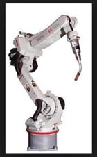 Motoman, EA1400N, 6-Axis CNC robotic dual arm dual trunion weld cell, 2005 - Image 1