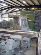 Kearney & Trecker #4CK, horizontal milling machine, 18" x90" table, 25 HP, vertical head, coolant - Image 7