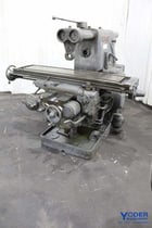Kearney & Trecker #3CK, horizontal mill, 63-1/2" x16-1/2" table, #50NS, dual controls, #62371 - Image 2