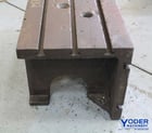 Box drill table, 24 width x 48 L x 22 -1/2" H, 3 T-slots, cast iron construction, #59836 - Image 6