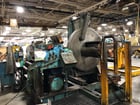 600 Ton, Verson #SE2-600-96-54, 12" stroke, 41" Shut Height, 6" adj., 96" x54" bed, stamping press, 1975 - Image 3