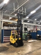 5500 lb. Hyster #S80XM-BCS, 48" forks, 176" lift, cascade sgl-dbl pallet handler, #10747 - Image 4