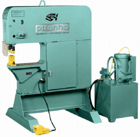 Piranha #SEP120, ironworker w/punch holder, stripper & die block, 120 ton, 10 HP, new - Image 1