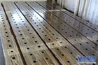 181" x 86" x 6-1/2", T-slotted floor plate, 5 T-slots, V-ways on bottom, #70834 - Image 5