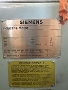 1750 HP 1200 RPM Siemens, Frame 6811, weather protected enclosure type 2, Ball, rebuilt, 2300 Volts - Image 3