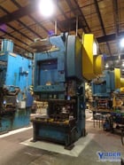 200 Ton, Niagara #S2G-200-60-30, double crank gap frame press, 10" stroke, 24" Shut Height, air clutch, #68195 - Image 2