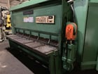 1/2" x 10' Cincinnati #500, hydraulic power shear, 48" Back Gauge, (2) squaring arm, 40 HP, 13 hold downs - Image 4