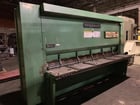 1/2" x 10' Cincinnati #500, hydraulic power shear, 48" Back Gauge, (2) squaring arm, 40 HP, 13 hold downs - Image 5