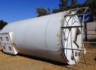 Mild Steel Silo, 1750 cu.ft., 12' x 15', cone bottom, dust collector, 12" flange bottom center discharge - Image 1