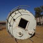 Mild Steel Silo, 1750 cu.ft., 12' x 15', cone bottom, dust collector, 12" flange bottom center discharge - Image 7