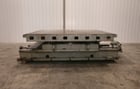 72" x 96" Giddings & Lewis air lift rotary table, 52" L/R movement, 6 T-slots, #12973 - Image 1