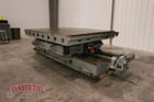 72" x 96" Giddings & Lewis air lift rotary table, 52" L/R movement, 6 T-slots, #12973 - Image 2