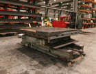 72" x 96" Giddings & Lewis air lift rotary table, 52" L/R movement, 6 T-slots, #12973 - Image 7