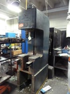 5 Ton, Denison C-frame hydraulic press, 19" throat, 20" daylight, 10 HP, 1770 RPM, s/n 8950,1952 - Image 2