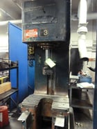 5 Ton, Denison C-frame hydraulic press, 19" throat, 20" daylight, 10 HP, 1770 RPM, s/n 8950,1952 - Image 7