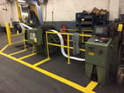 8000 lb. CWP / Rowe servo feed line, 15" W x .093", pilot release, entry/exit pinch rolls, cascade rolls - Image 9