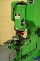 82 Ton, Mubea #KL750, punch w/feed line, 1-3/16" stroke, Fanuc CNC, gripper, 1986, #56444 - Image 2