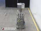 Orics #VFND1603, automatic, Stainless Steel, 3 head piston filler with 18" x 27" hopper with top cover, 5-30 - Image 4