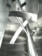 Reitz #RC-70, cream cheese creamer paddle blender, Stainless Steel, 1040 gallon, 58" ID, 91" inside length - Image 7