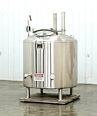250 gallon Trinity air insulated jacketed tank with scale, 304 Stainless Steel, 48" inner dimensions, 39" - Image 2