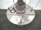 50 gallon 304 Stainless Steel chemical mixing tank, with mixer & control panel, 1/4 HP, 115 V., 1 phase - Image 6