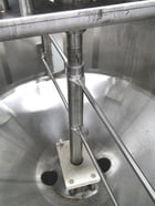 50 gallon 304 Stainless Steel chemical mixing tank, with mixer & control panel, 1/4 HP, 115 V., 1 phase - Image 8