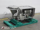 Fristam #20-53, 316 Stainless Steel, in-line, integrated mixing system, 15 HP, conical dry product hopper - Image 1
