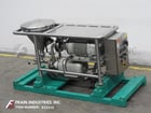 Fristam #20-53, 316 Stainless Steel, in-line, integrated mixing system, 15 HP, conical dry product hopper - Image 5