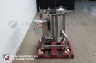 Lee #150DBT, 316 Stainless Steel tank, 36" dia x 40" deep with a 36" straight wall, clamp down cover, bottom - Image 3