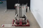 Lee #150DBT, 316 Stainless Steel tank, 36" dia x 40" deep with a 36" straight wall, clamp down cover, bottom - Image 4