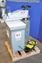 8 Ton, APMC #APM-SA8, hydraulic clicker press, 15.7" x31.5" bed, quick height adjustment, dual joystick - Image 10