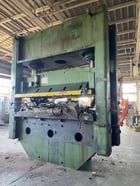 300 Ton, Pacific #300D10-60, hydraulic press, 18" stroke, 28" window, 123" x 60" bed, 40 HP, Allen Bradley - Image 2
