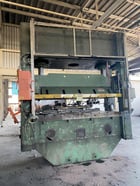 300 Ton, Pacific #300D10-60, hydraulic press, 18" stroke, 28" window, 123" x 60" bed, 40 HP, Allen Bradley - Image 3