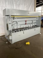 1/2" x 10' HTC hydraulic shear, front operated power back gauge, 11 hold downs, 72" squaring arm, 25 HP - Image 3