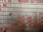 15 KVA 480 Primary, 208/120 Secondary, General Electric #9T23B3871 transformer - Image 2