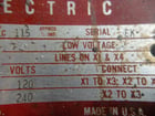 5 KVA 240/480 Primary, 120/240 Secondary, General Electric #9T21B1004-G2, single phase transformer - Image 3