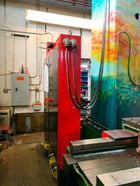 5" Giddings & Lewis #PMC-5, horizontal boring mill, 48" x96" table, Numeriread 3-Axis digital read out, 1970 - Image 9