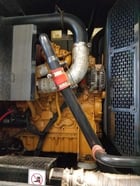 200 KW Caterpillar #XQ200, diesel engine, C7, ser. MRP00442, 10,119 hours, 2014 - Image 7
