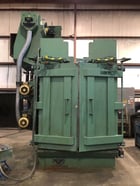 Goff #6060, spinner-hanger, two 15 HP blast wheels, late model, low hours - Image 1