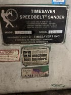 37" Timesavers #137-1-HDM, wide belt sander, 0"-8" material thickness, 37" x 60" belt size, 2900 SFM, S/N - Image 10