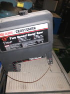12" Craftsman, vertical bandsaw, tilting head 45&deg; with stock stand - Image 2