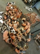 Victaulic, fire sprinkler steel water pipe, fittings, 3"-10" clamps, and valves - Image 3
