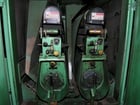 36" x 75" Timesavers #336M-2, dual head, 20-60 FPM, holddown shoes, 1973 - Image 6