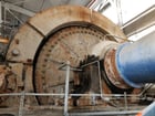 9' x 21' 8.5" Fuller Traylor, ball mill, 21 RPM, loading spiral, slit wall, rubber lining - Image 2