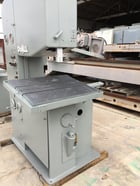 26" DoAll #2612, vertical band saw, power feed table - Image 3