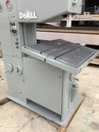 26" DoAll #2612, vertical band saw, power feed table - Image 4