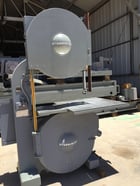 35" x 12" Tannewitz #G3SE, vertical band saw, 36" wheel diameter, S/N 14715 - Image 2